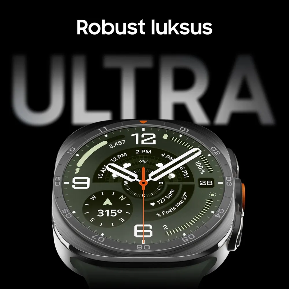 Samsung Smart Ring|Smartklokker Og Ringer|Galaxy Watch Ultra2 47mm Titanium Gray
