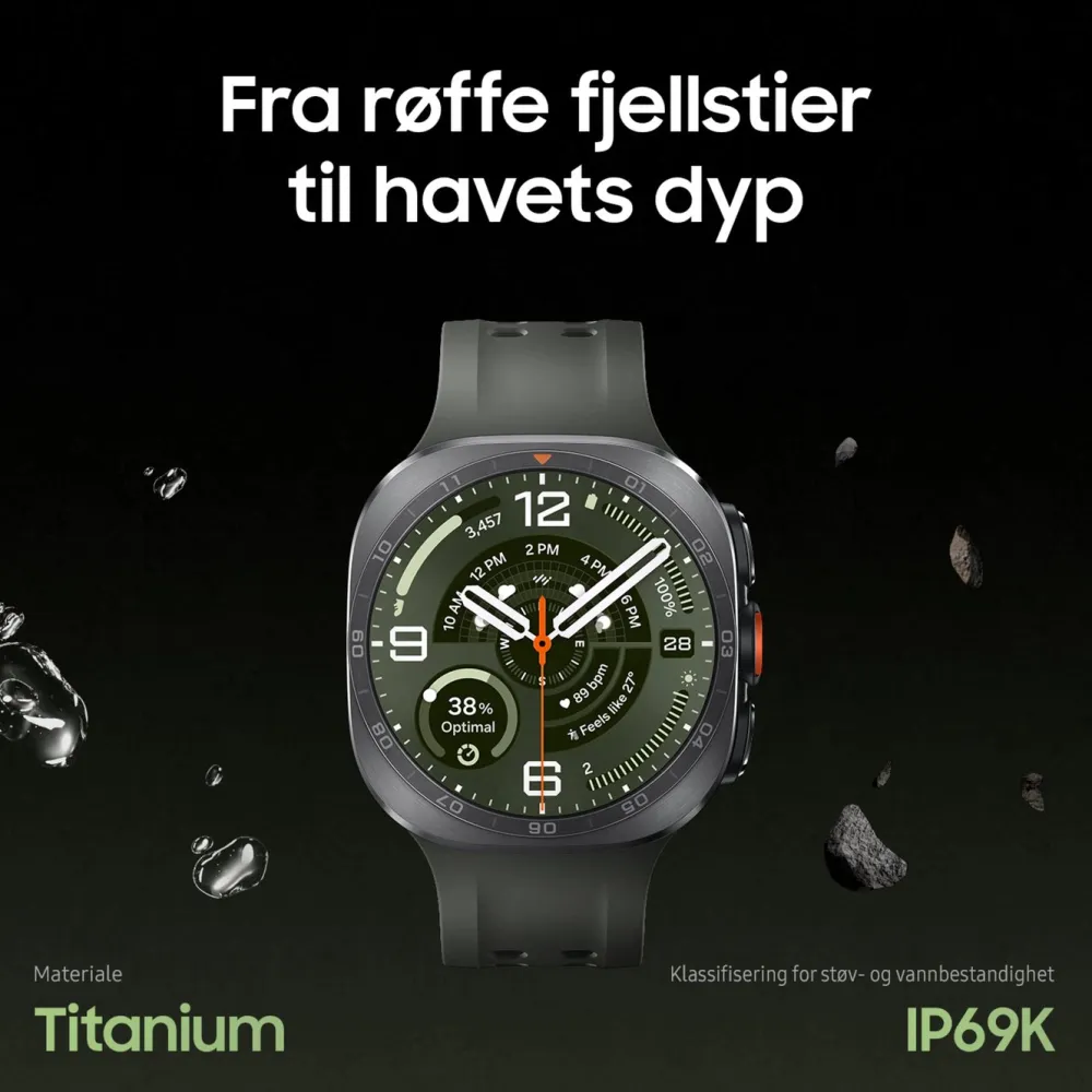 Samsung Smart Ring|Smartklokker Og Ringer|Galaxy Watch Ultra2 47mm Titanium Gray