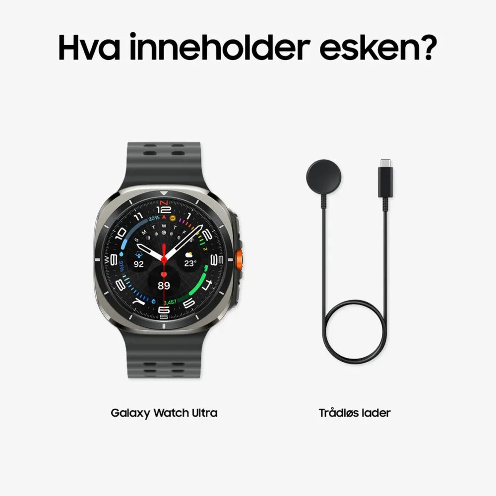 Samsung Smartklokker Og Ringer|Galaxy Watch Ultra (2025) 47 mm LTE