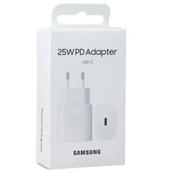 Samsung Mobiltelefonladere|Original 25 W Hurtiglader USB-C PD