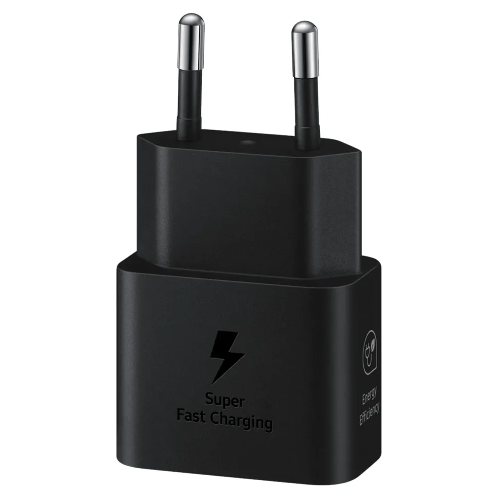 Samsung Mobiltelefonladere|Original 25 W Hurtiglader USB-C PD