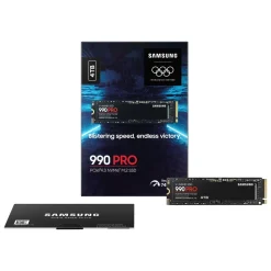 Samsung Datamaskinkomponenter|990 PRO PCle 4.0 NVMe M.2 SSD 4 TB