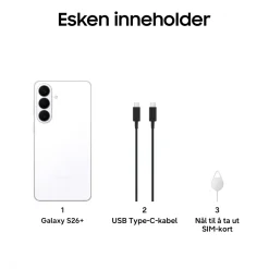 Samsung Mobiltelefoner|Galaxy S26+ 256GB
