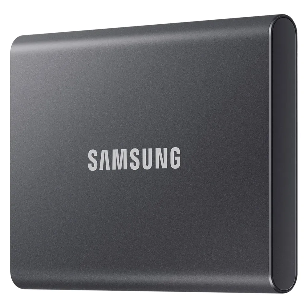 Samsung Lagring|T7 Ekstern SSD-disk 1 TB Grå