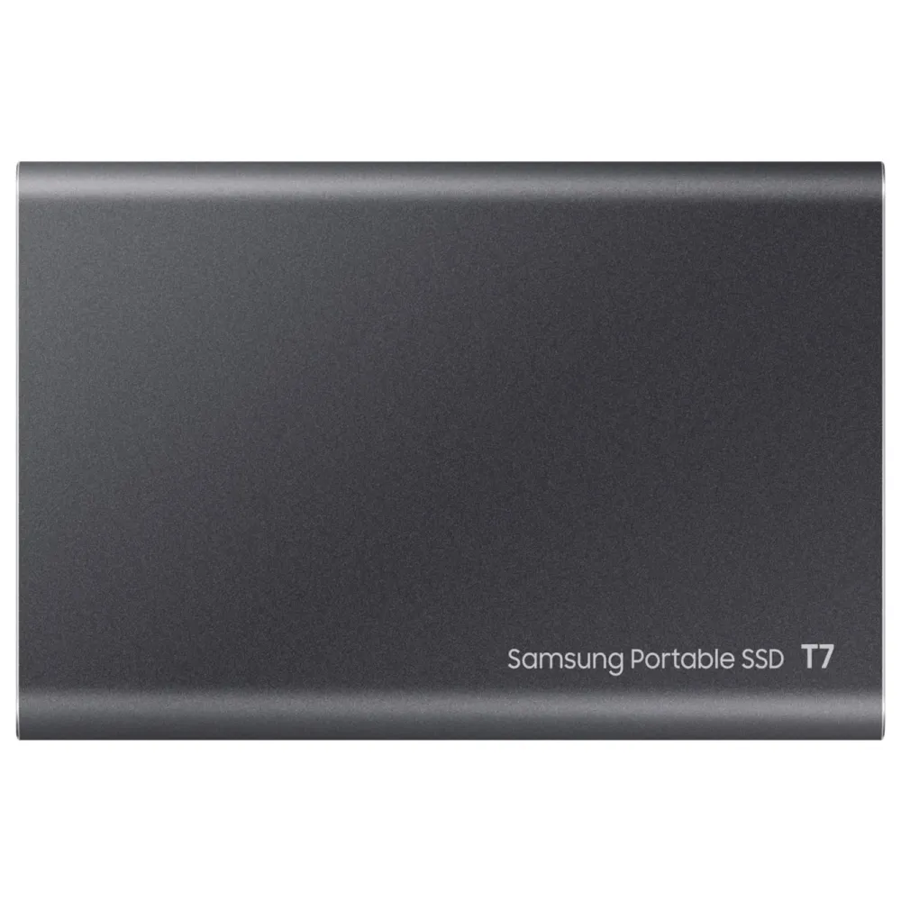 Samsung Lagring|T7 Ekstern SSD-disk 1 TB Grå