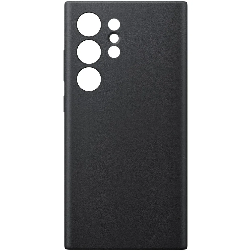 Samsung Mobildeksler & Etui|Vegan Leather Case for Galaxy S24 Ultra