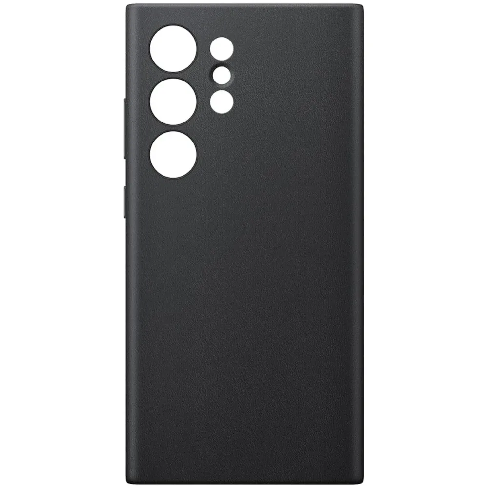 Samsung Mobildeksler & Etui|Vegan Leather Case for Galaxy S24 Ultra