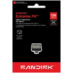 Sandisk Lagring|Extreme Fit – USB-C-minne 128 GB