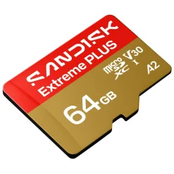 Sandisk Kameraovervåking|Foto Og Video|Extreme PLUS microSDXC 64 GB – 200/90 MB/s