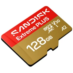 Sandisk Kameraovervåking|Foto Og Video|Extreme PLUS microSDXC 128 GB – 250/120 MB/s