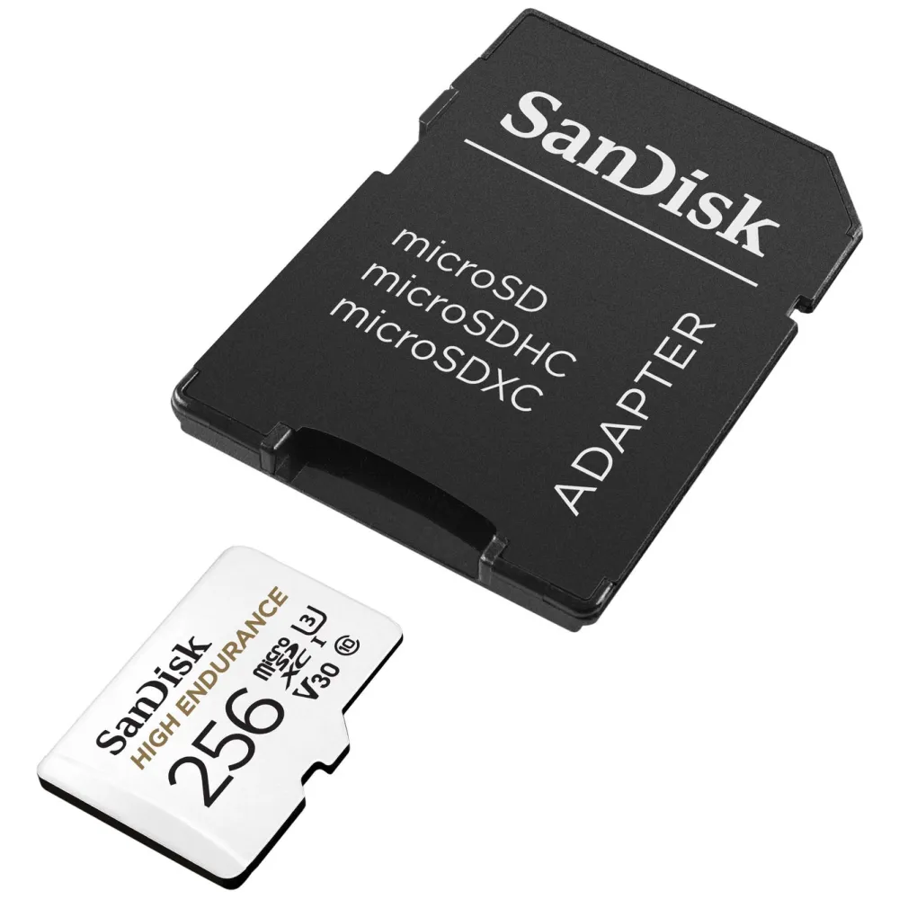 Sandisk Rengjøring|Foto Og Video|High Endurance Micro-SD-kort 256 GB