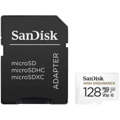 Sandisk Foto Og Video|Alarmsystemer|High Endurance Micro-SD-kort 128 GB