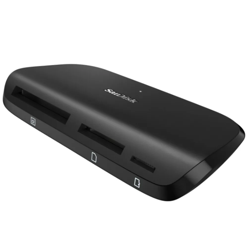 Sandisk Datatilbehør|Ergonomi|ImageMate Pro USB-C Minnekortleser