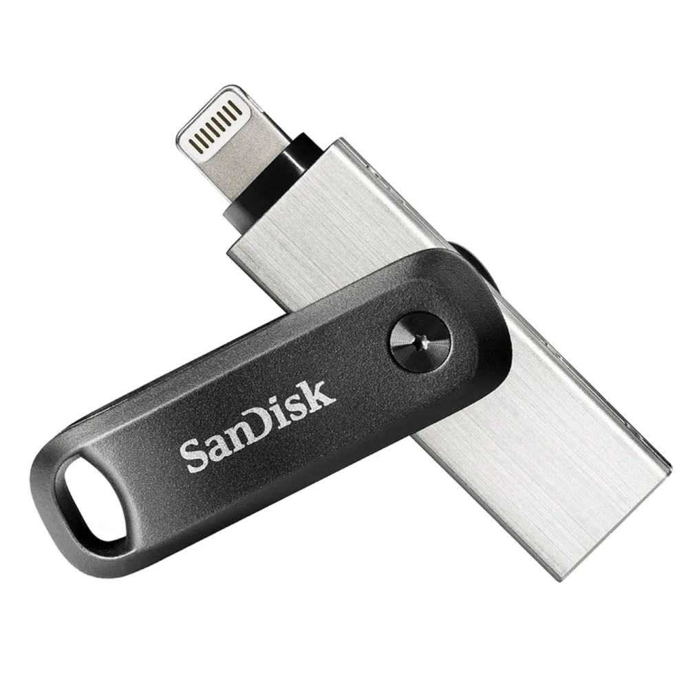 Sandisk Lagring|iXpand Go USB-minne med Lightning-kontakt 256 GB