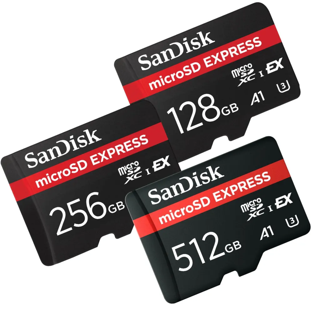 Sandisk Kameraovervåking|Foto Og Video|microSD Express 128 GB