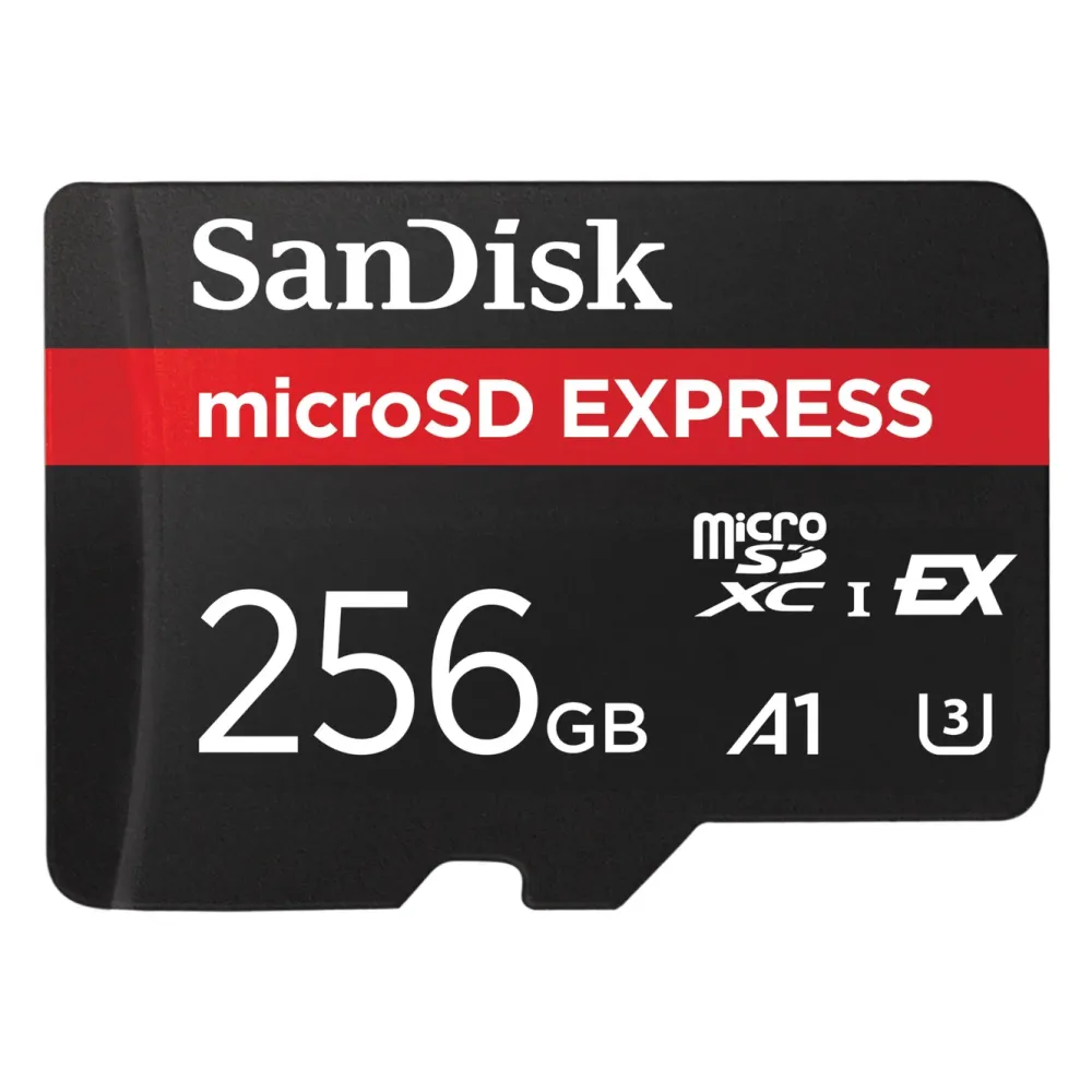 Sandisk Kameraovervåking|Foto Og Video|microSD Express 256 GB