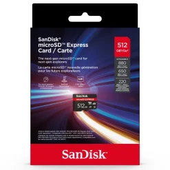 Sandisk Kameraovervåking|Foto Og Video|microSD Express 512 GB