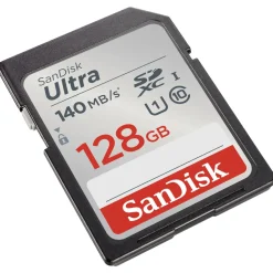 Sandisk Kameraovervåking|Foto Og Video|Ultra SD-kort 128 GB SDXC