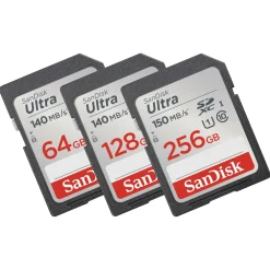 Sandisk Kameraovervåking|Foto Og Video|Ultra SD-kort 128 GB SDXC