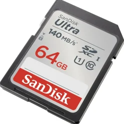 Sandisk Kameraovervåking|Foto Og Video|Ultra SD-kort 64 GB SDXC
