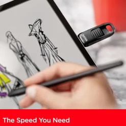 Sandisk Lagring|Ultra Slider USB-minne med USB-C 128 GB