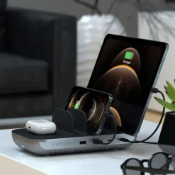 Satechi Iphone-Tilbehør|Hjemmekontor|Dock5 USB-ladestasjon
