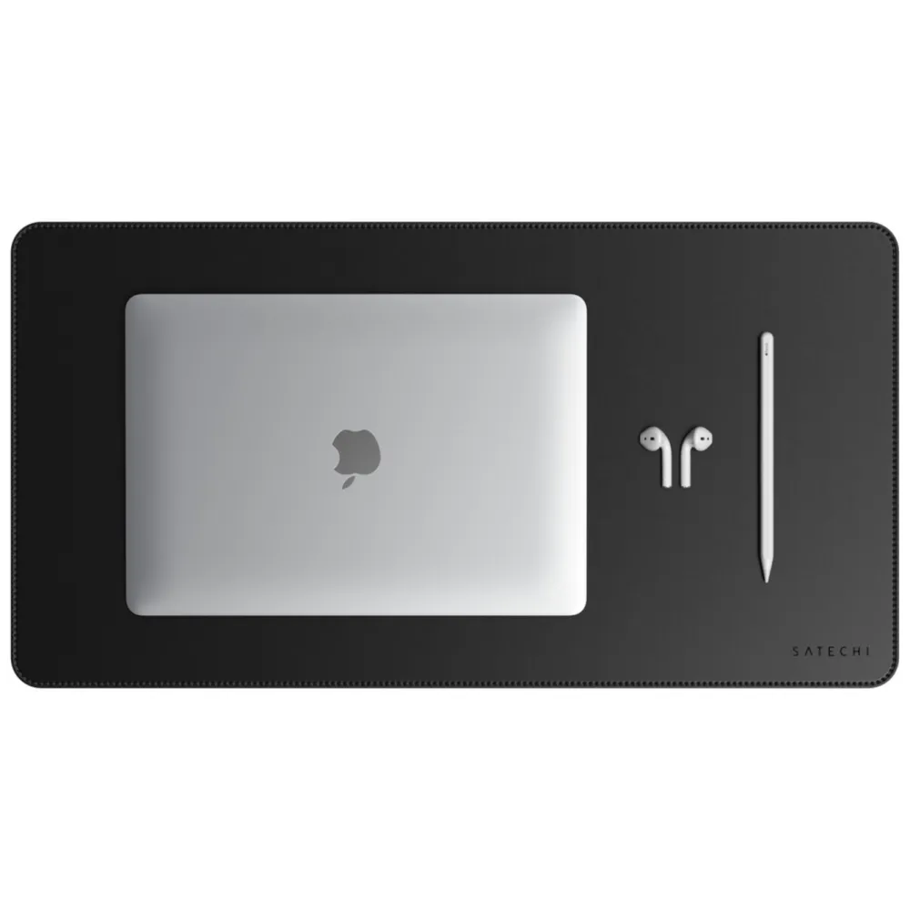 Satechi Gaming Mus|Datamus|Eco-Leather Deskmate Skrivbordsunderlag Svart