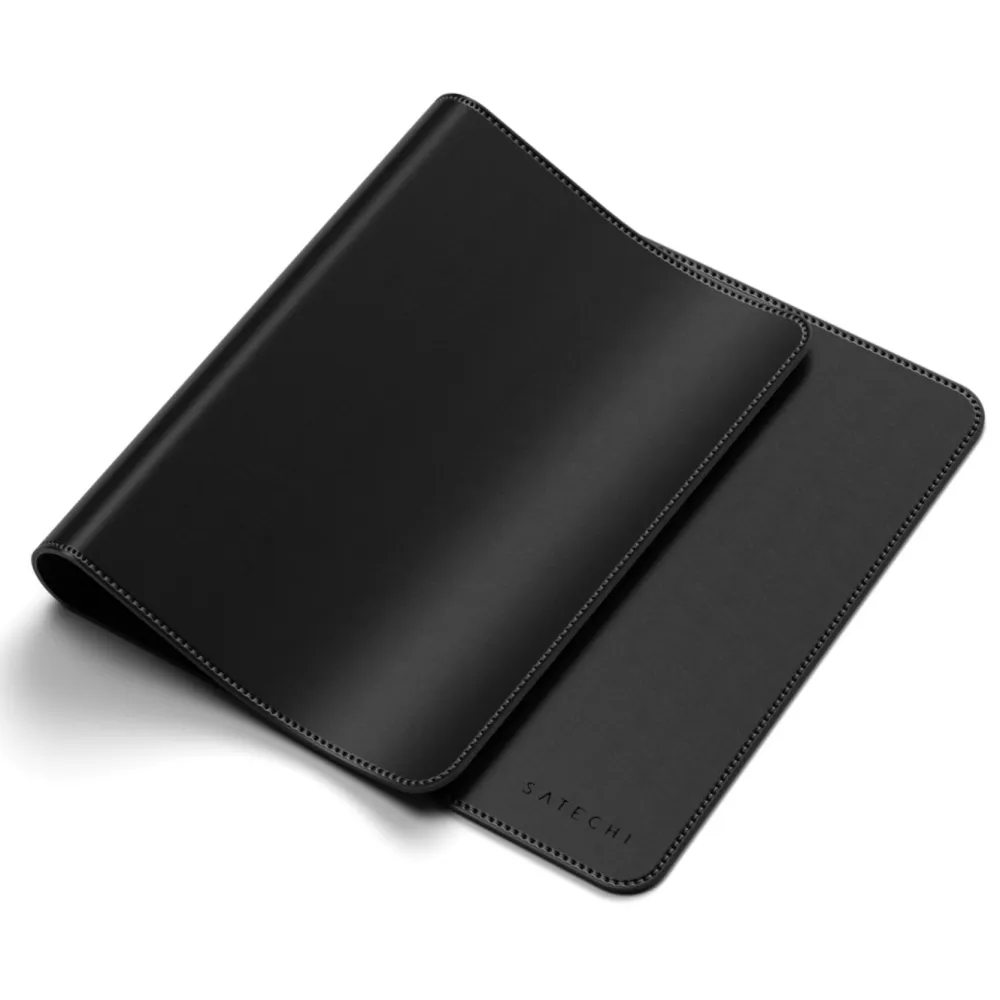 Satechi Gaming Mus|Datamus|Eco-Leather Deskmate Skrivbordsunderlag Svart
