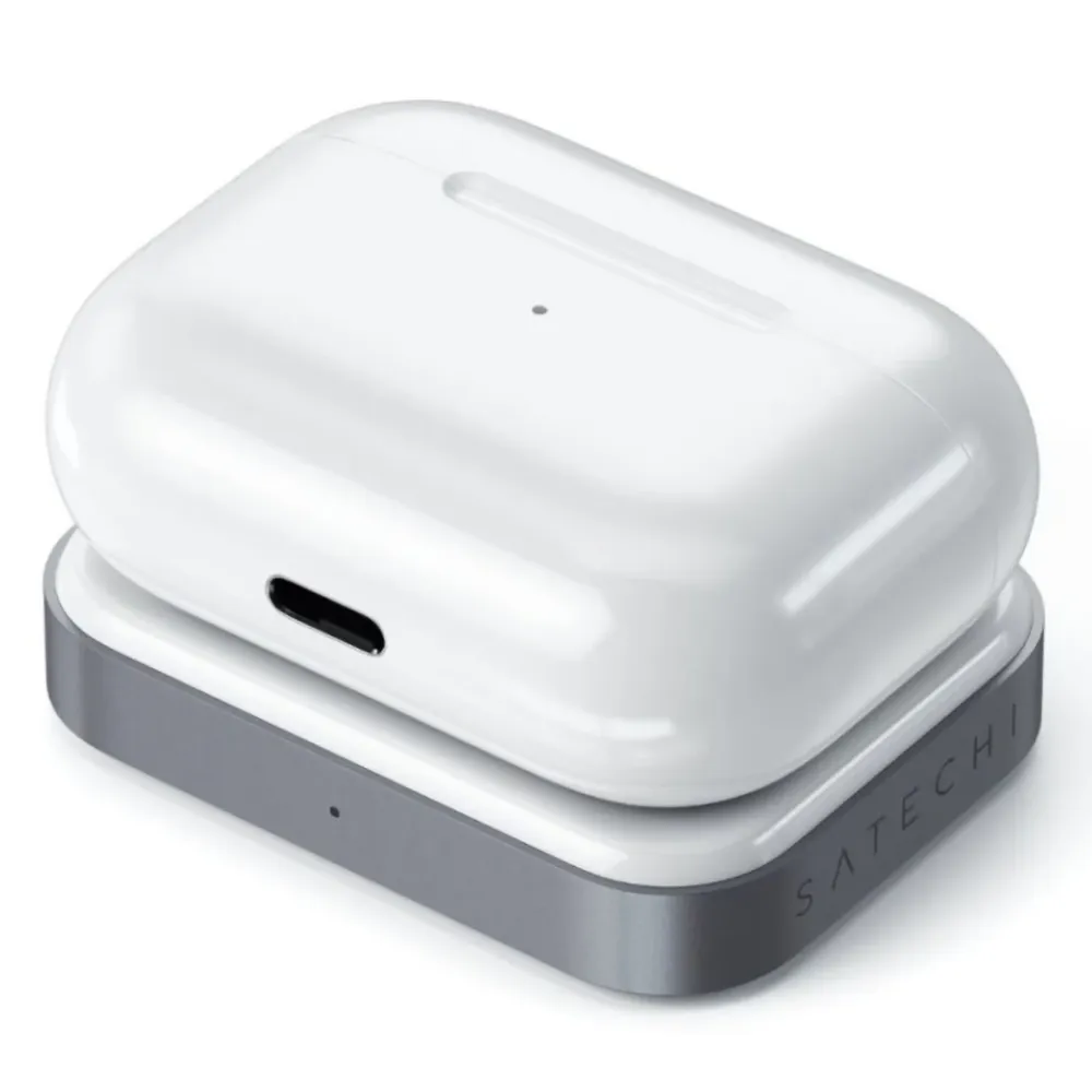 Satechi Hodetelefoner Og Hodesett|Hjemmekontor|Trådløs lader for AirPods