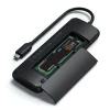 Satechi Mac-Tilbehør|Kabler Og Adaptere|USB-C-multiadapter med SSD-plass Svart