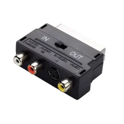 Kjell Kabler For Lyd|Kabler For Nettverk|SCART-adapter S-Video