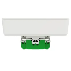 Schneider Electric Sterkstrøm|Exxact Jordet vegguttak med USB-porter Hvit