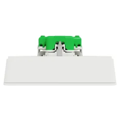 Schneider Electric Sterkstrøm|Exxact Jordet vegguttak med USB-porter Hvit
