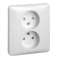 Schneider Electric Sterkstrøm|Exxact Ujordet stikkontakt 2-veis – Innfelt