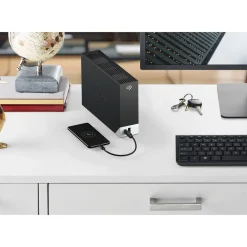 Seagate Lagring|One Touch Desktop Ekstern harddisk 8 TB