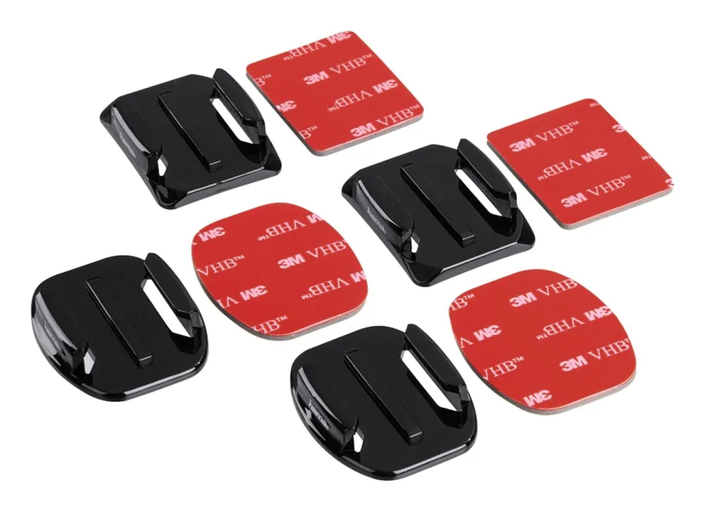 Kjell Foto Og Video|Selvklebende fester for GoPro, 4-pk.