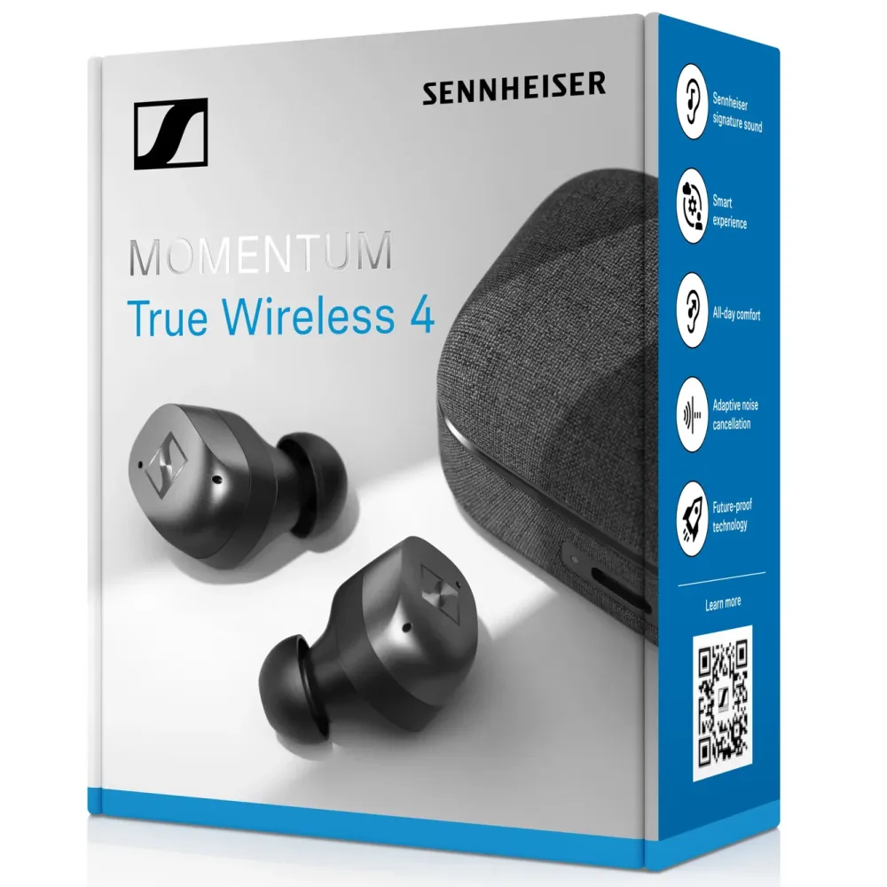 Sennheiser Hodetelefoner Og Hodesett|Momentum True Wireless 4 in-ear-hodetelefoner
