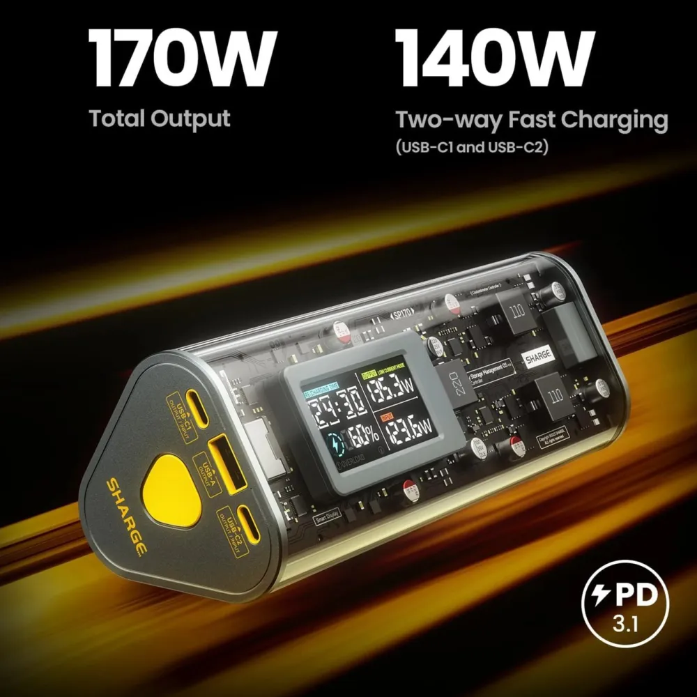 SHARGE Powerbank|ek 170 powerbank
