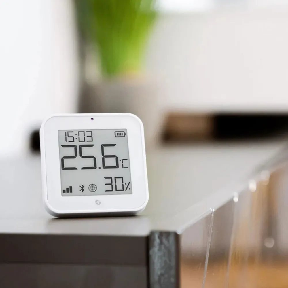 Shelly Smarte Sensorer|BLU H&T Display ZB sensor