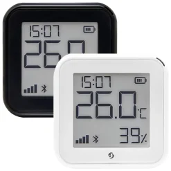 Shelly Smarte Sensorer|H&T Gen 3 Termometer og hygrometer