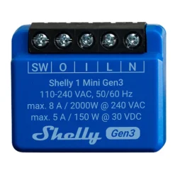 Shelly Fjernstrømbryter|1 Mini (GEN 3)