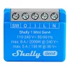Shelly Smarte Alarmer|Smarte Sensorer|1 Mini Gen4 smart strømbrytermodul