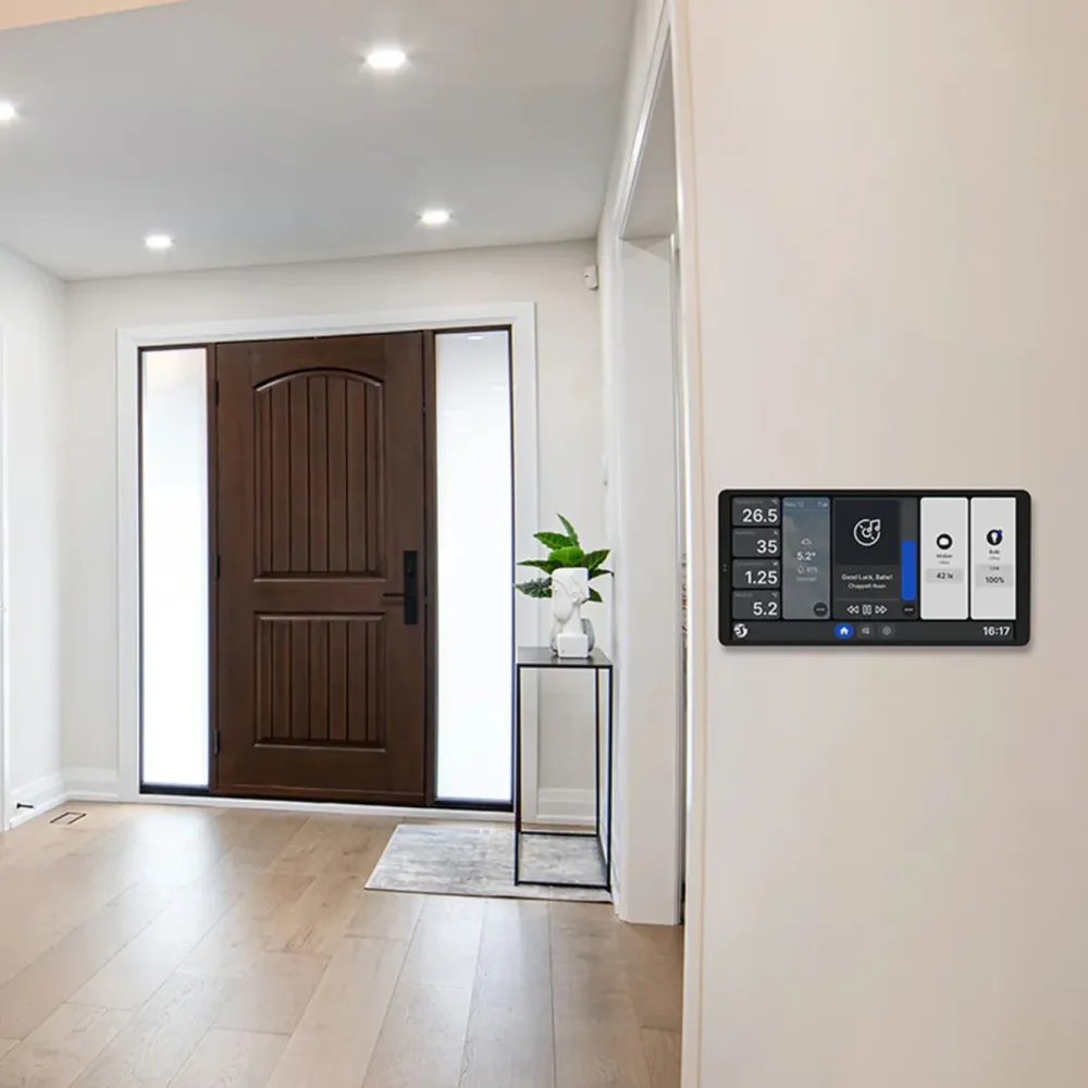 Shelly Fjernstrømbryter|Wall Display X2i – smart kontrollpanel med berøringsskjerm