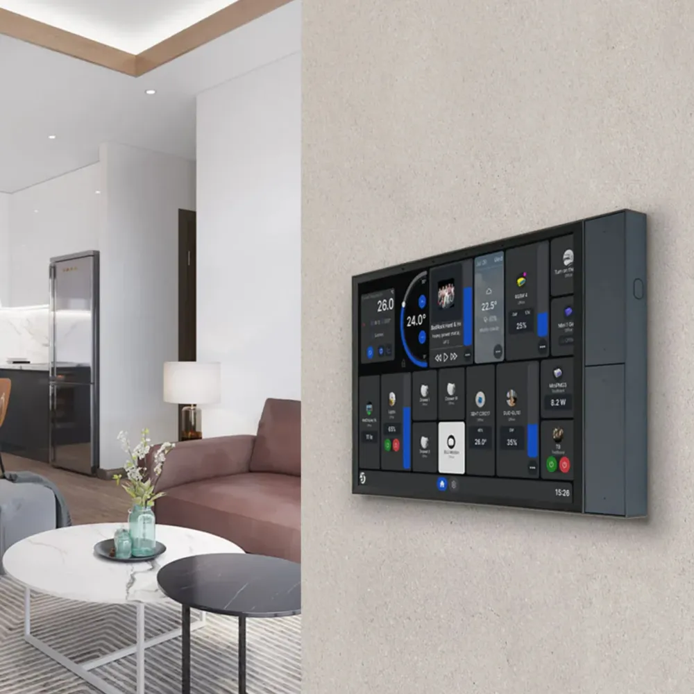 Shelly Fjernstrømbryter|Wall Display XL smart kontrollpanel