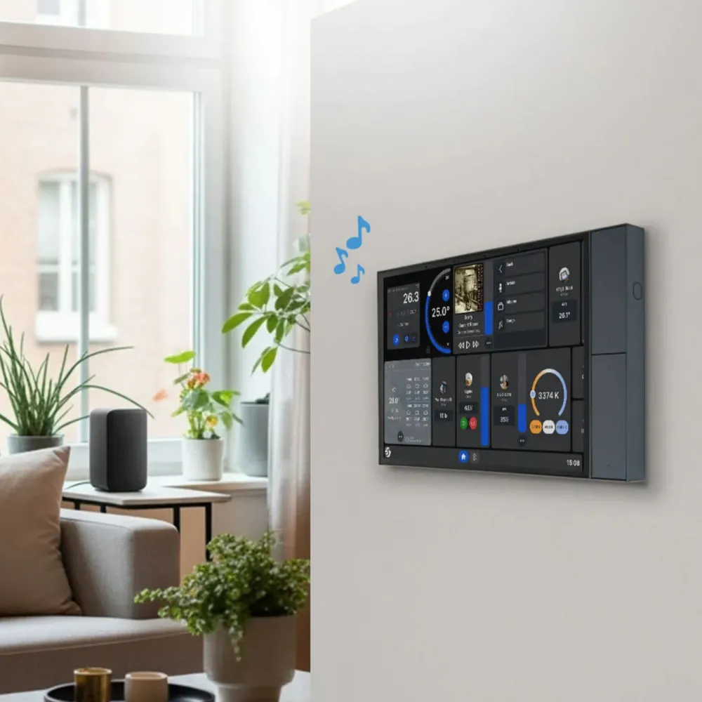 Shelly Fjernstrømbryter|Wall Display XL smart kontrollpanel