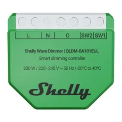 Shelly Sterkstrøm|Fjernstrømbryter|Wave Dimmer EU LR – Z-Wave 800-dimmer med Long Range