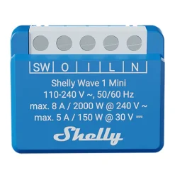 Shelly Fjernstrømbryter|Wave 1 Mini EU LR EU
