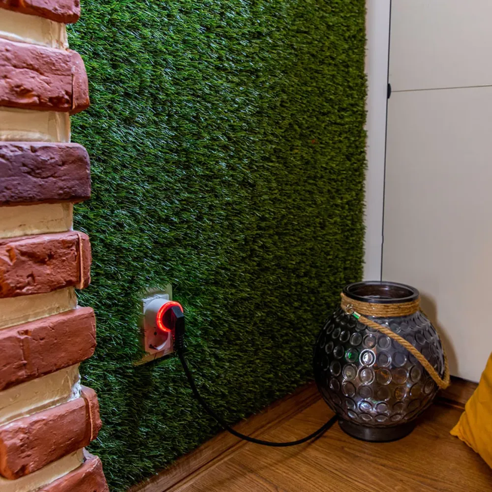 Shelly Sterkstrøm|Smarte Sensorer|Wave Plug S LR – smart Z-Wave-plugg med energimåling