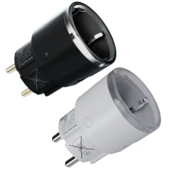 Shelly Sterkstrøm|Smarte Sensorer|Wave Plug S LR – smart Z-Wave-plugg med energimåling