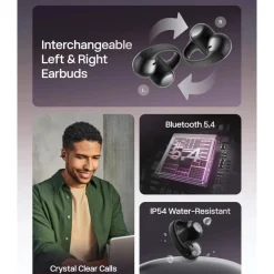 Shokz Iphone-Tilbehør|Dataheadset|OpenDots One – trådløse åpne clip-on-hodetelefoner